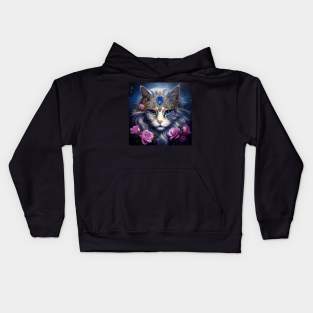 Royal Siberian Cat Kids Hoodie